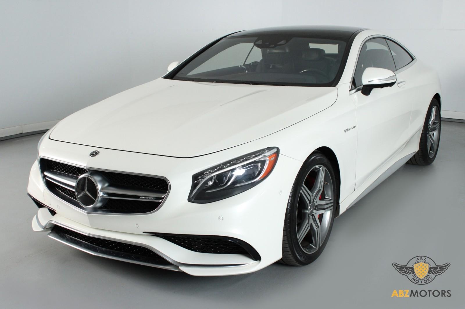 Used 2017 Mercedes-Benz S63 AMG 4Matic Hot Satin White on White